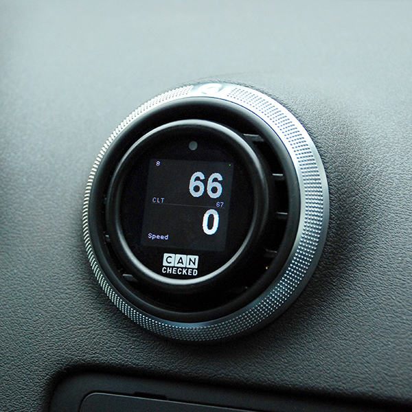 CANchecked Daten-Display Audi A3 8P / TT 8J LHD MFD15 Gen2