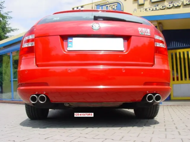 ULTER SPORT Auspuff für SKODA Octavia II RS günstig