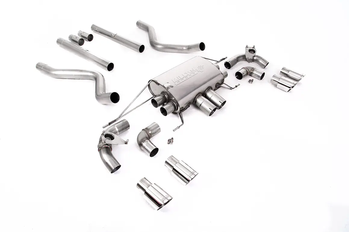 Milltek Komplettanlage (non-resonated) für Land Rover Defender 2 (Typ L663) 5.0 V8 525PS mit OPF