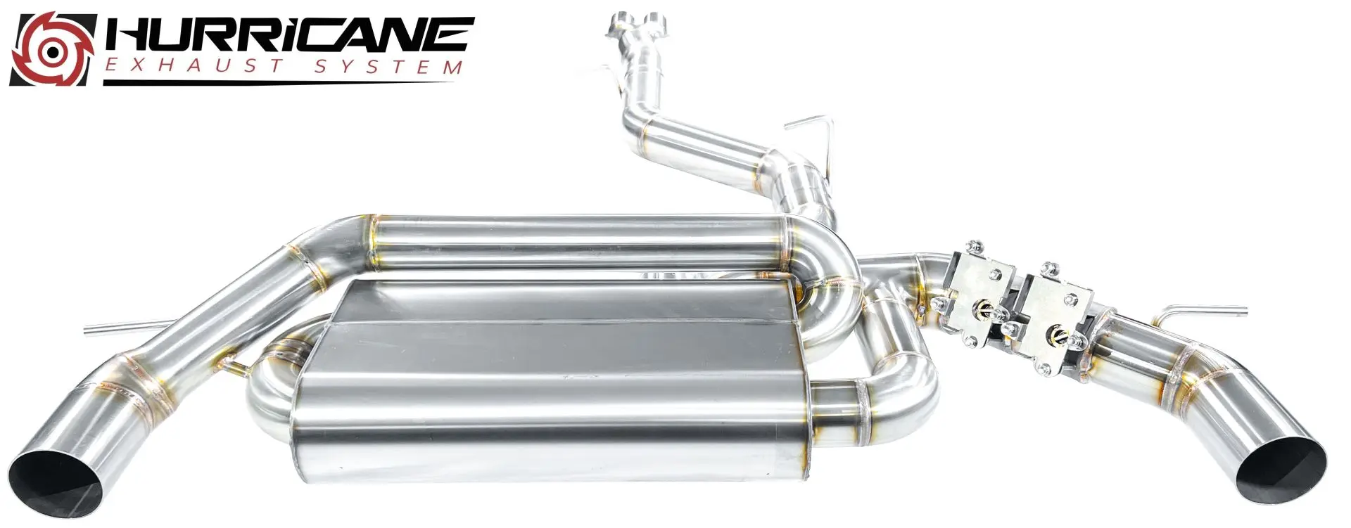Hurricane 3,5 Zoll Abgasanlage für Audi RS3 8V 
