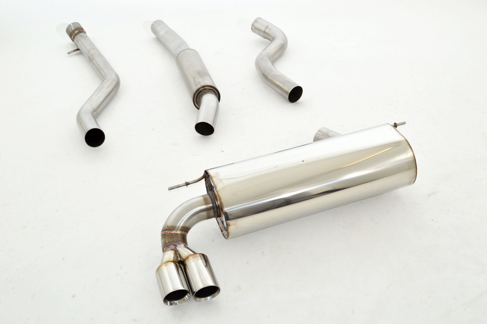Friedrich Motorsport 76mm Anlage Edelstahl