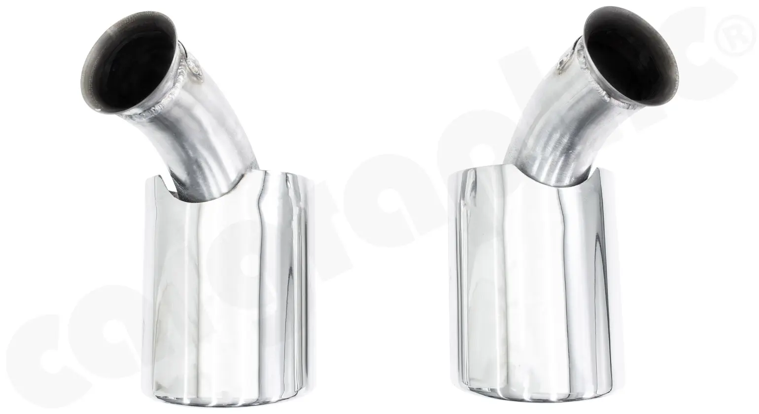 CARGRAPHIC Endrohrsatz für Porsche 996 Carrera 