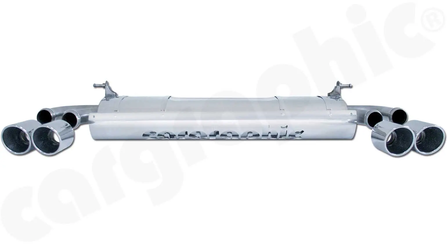 CARGRAPHIC Sport Endschalldämpfer für Porsche Cayenne Foto