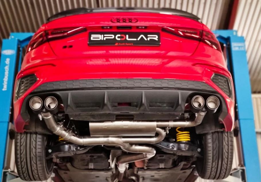 Grail Komplettanlage Audi S3 8Y 3 Zoll ECE Foto