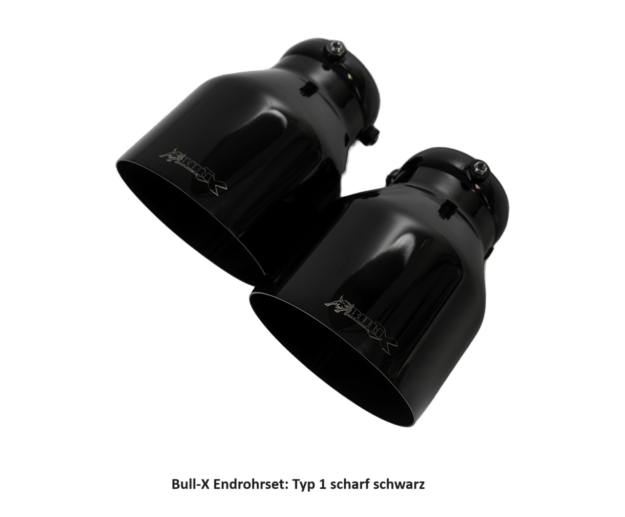 Bull-X ECE Endschalldämpfer R32 Look für Golf 5/6 Foto