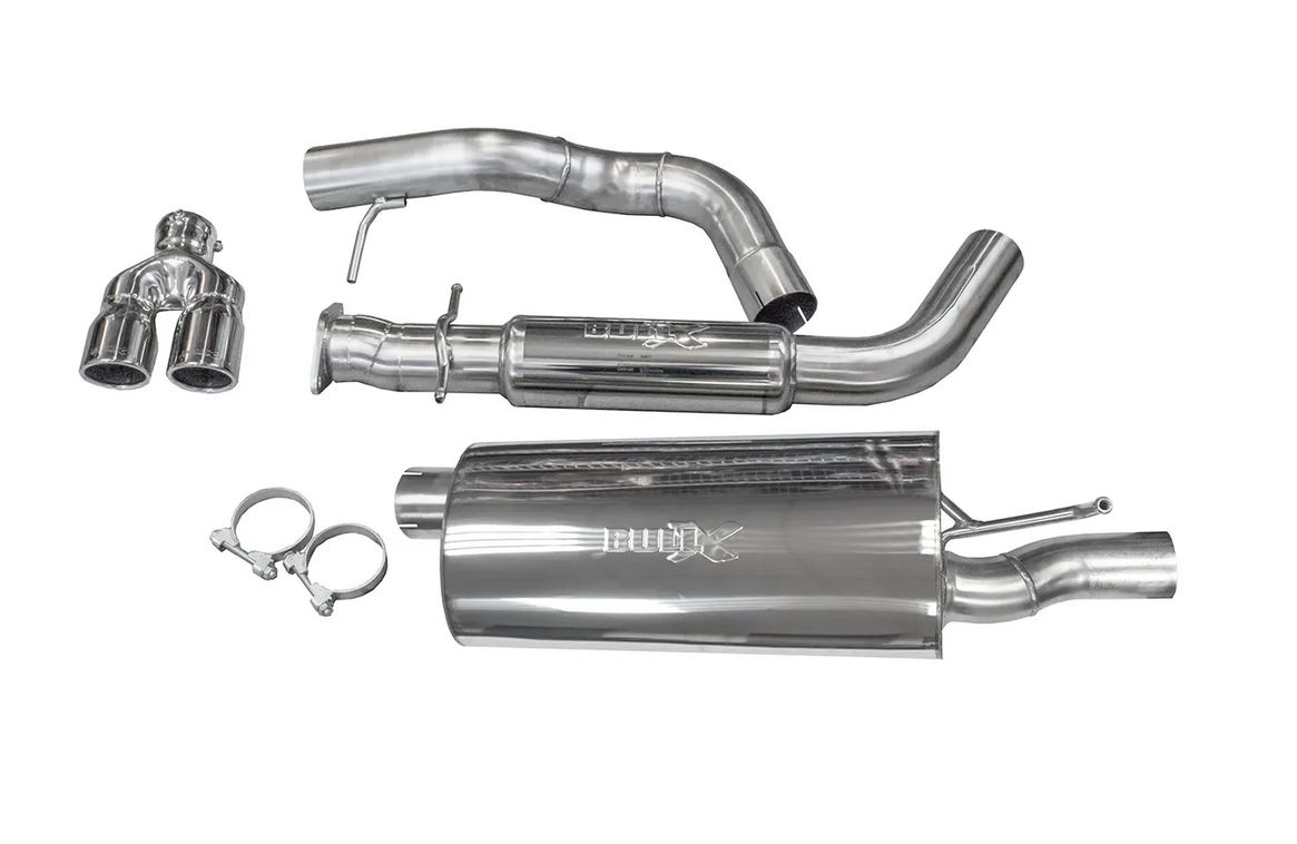 Bull-X ECE Abgasanlage 3" für Audi TT 8N 1.8T 