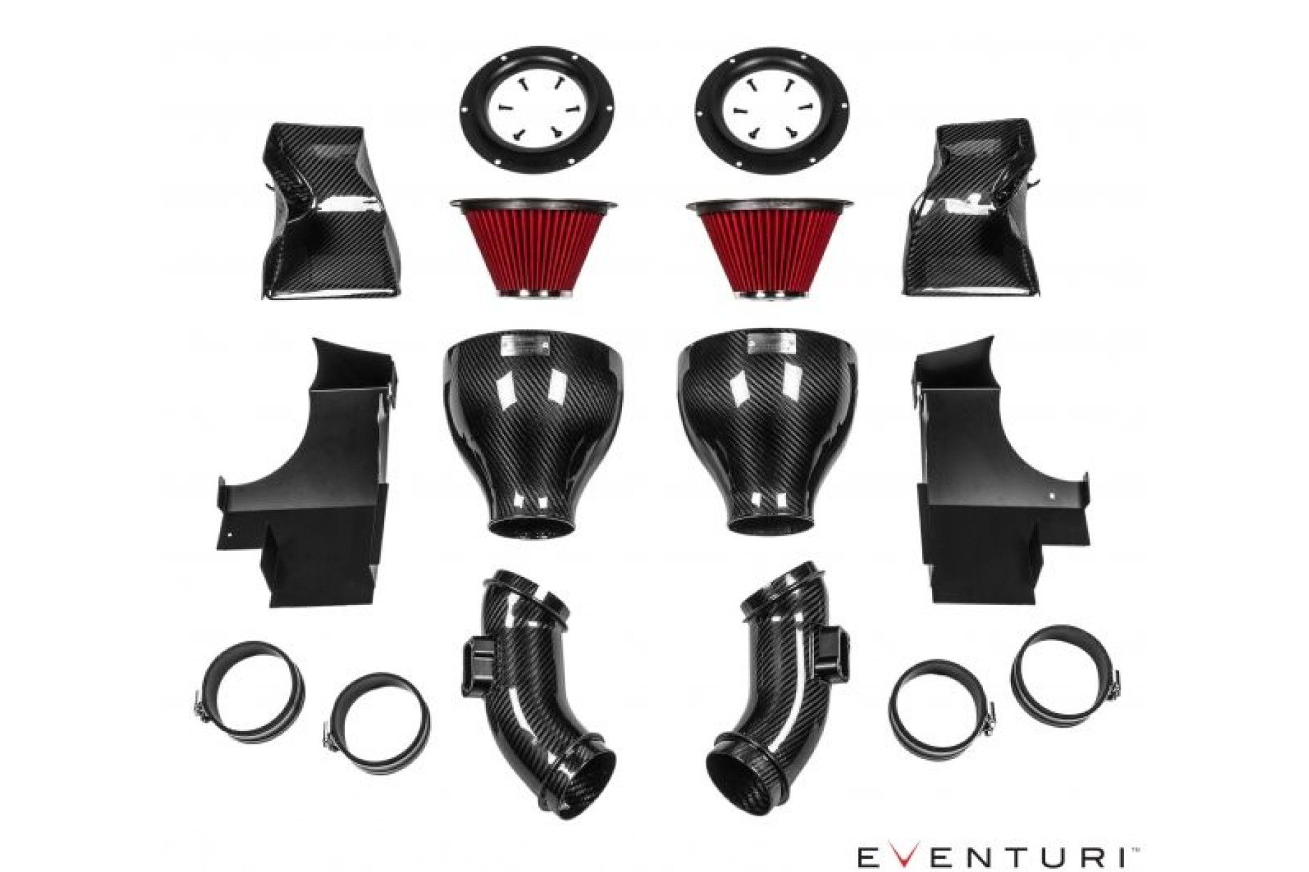 Eventuri Carbon Kevlar Ansaugsystem für BMW F1X M6