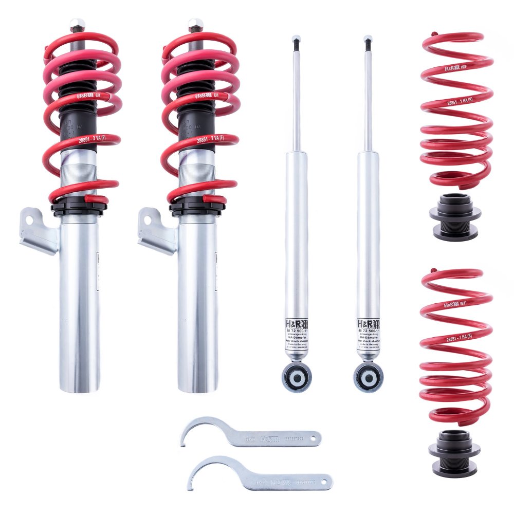 H&R Gewindefahrwerk Monotube für Audi A5 Typ B8 (Coupé) Facelift ohne DRC, ohne Luftfederung H&R Gewindefahrwerk Monotube für Audi A5 Typ B8 (Coupé) Facelift ohne DRC, ohne Luftfederung