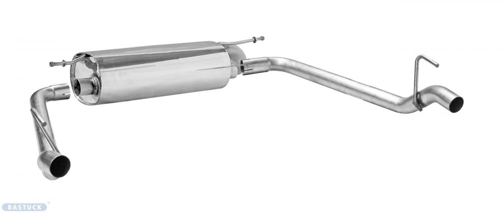 Bastuck Sportauspuff für Honda Civic 8 Fünftürer (FK) 2x 1x50mm (für die Serienheckschürze) Bastuck Sportauspuff Honda Civic 8 FK 2x1x50mm kaufen