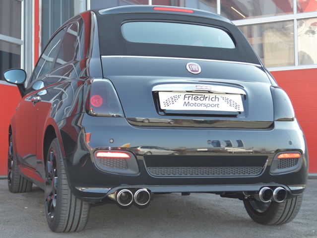 Friedrich Motorsport Duplex Endschalldämpfer Fiat 500 C kaufen