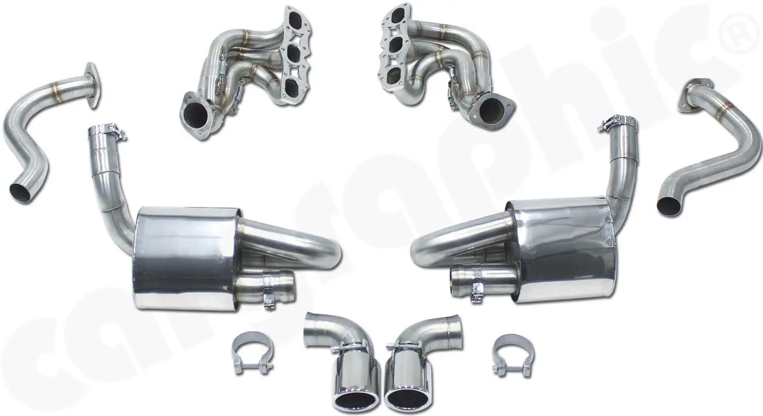 CARGRAPHIC Abgasanlage für Porsche 981 kaufen