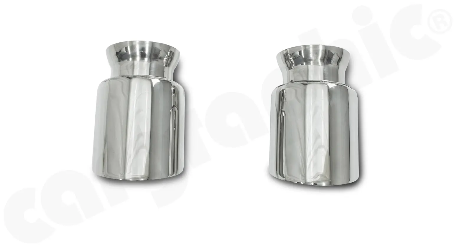 CARGRAPHIC Endrohrsatz für Porsche 993 Turbo 