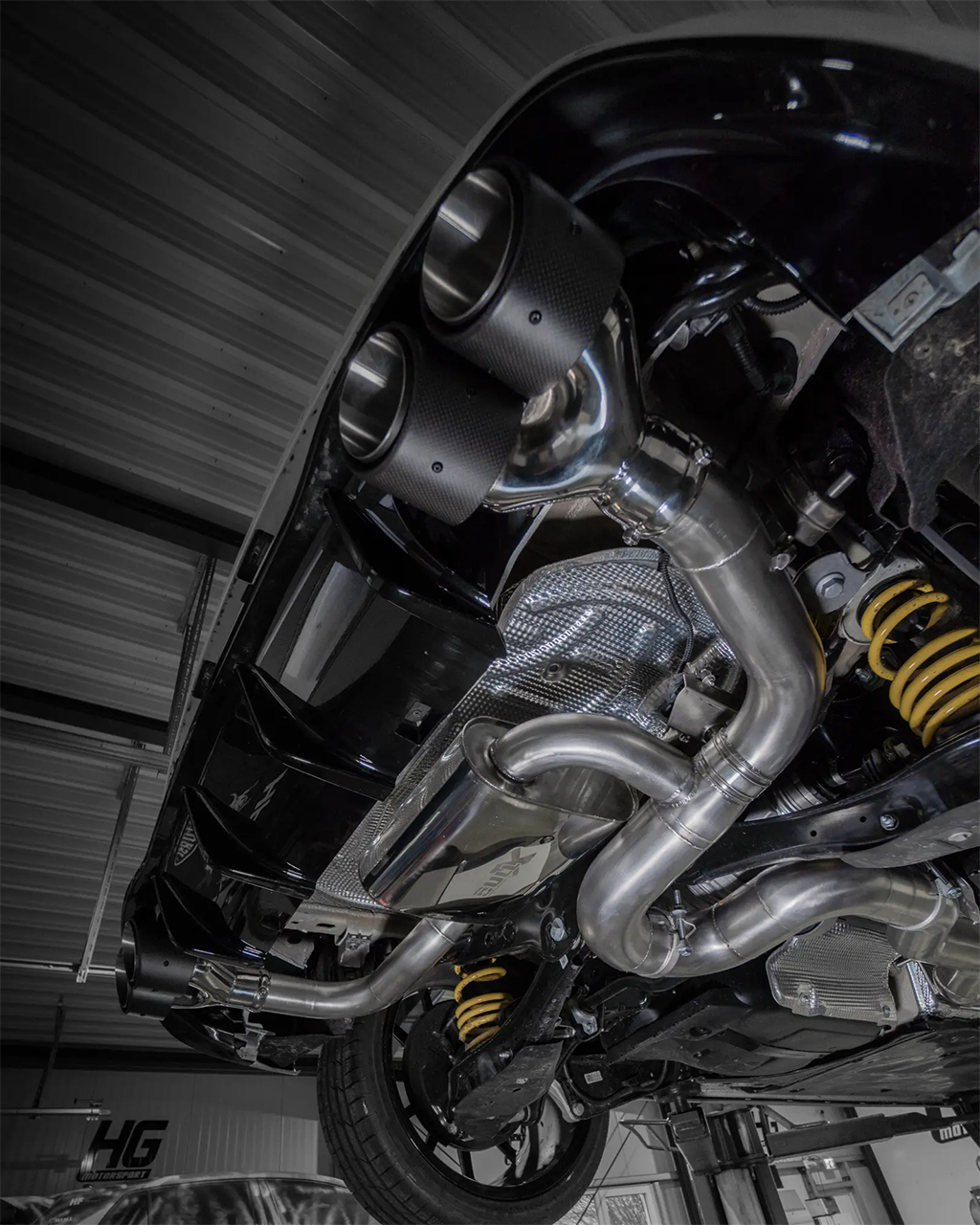 EGO-X Abgasanlage 3,5 Zoll für VW Golf 8 R 320PS günstig