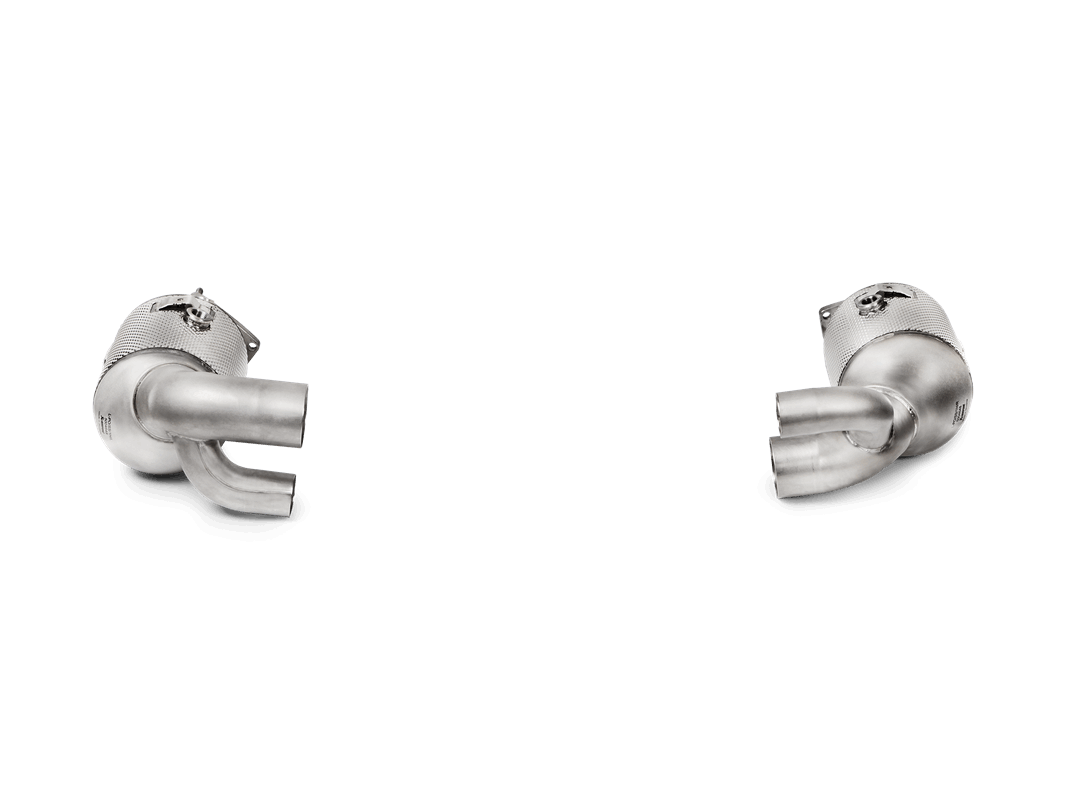 Akrapovic Link Pipe Set w Cat (SS) für Porsche 991.2 Carrera