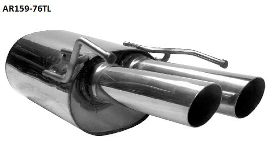 Bastuck Sportauspuff Alfa Romeo 159 2x76mm 20° kaufen