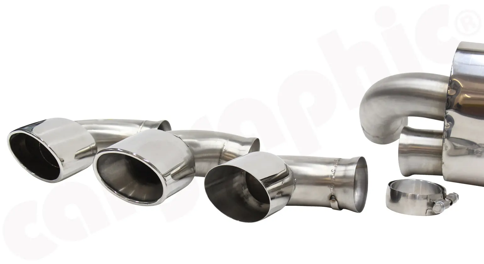 CARGRAPHIC Sportauspuff für Porsche 964 Foto