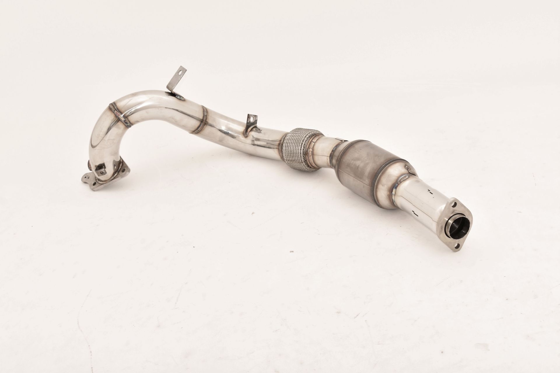 Friedrich Motorsport 76mm Downpipe mit 200 Zellen Sport-Kat. Edelstahl  Friedrich Motorsport 76mm Downpipe mit Sportkat kaufen