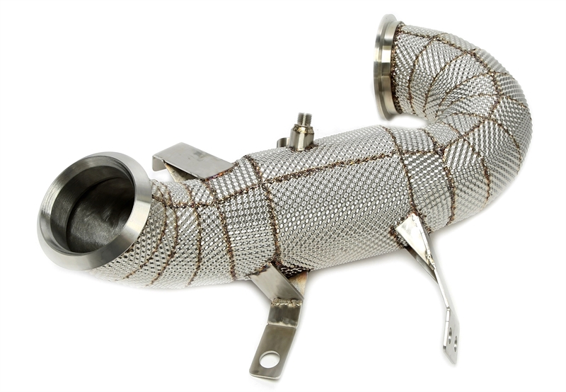 TA Technix Downpipe mit Hitzeschild und Katalysator passend für Mercedes Benz A-​Klasse AMG A45/A45S W177 - Motorcode M139 TA Technix Downpipe für Mercedes A45 AMG W177 kaufen