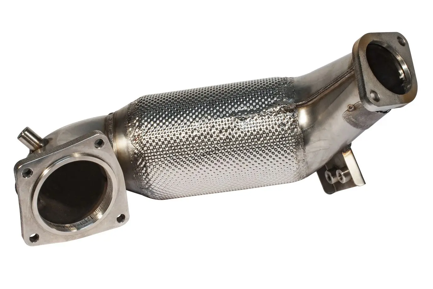 Friedrich Motorsport 89>>>70mm Downpipe mit 300 Zellen HJS Sport-Kat. Hyundai i30 PDE