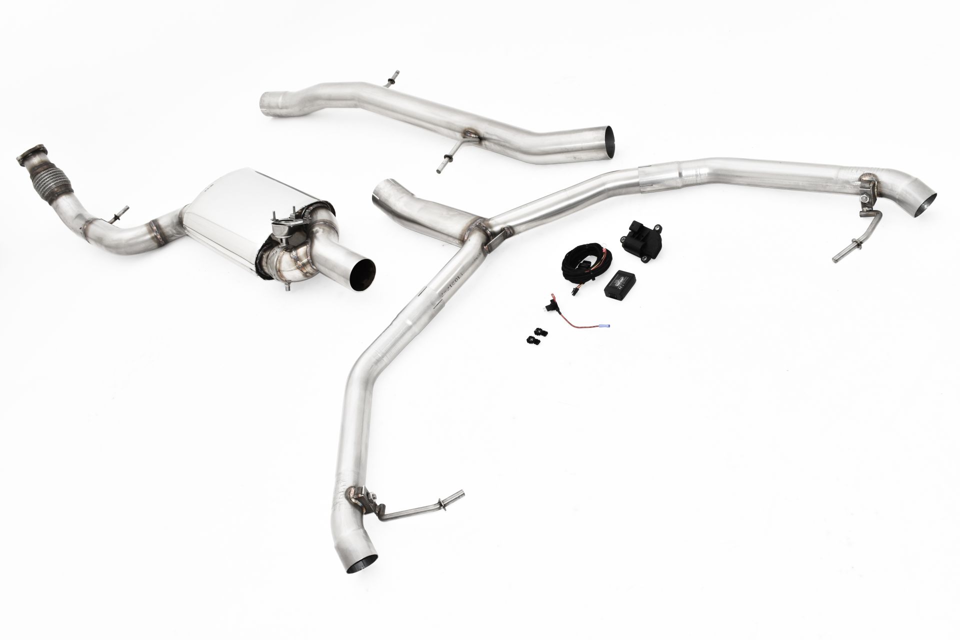 StreetBeast 76mm Duplex-Anlage mit Klappensteuerung, Audi A4 B9 (B8/8W) Limousine & Avant Quattro