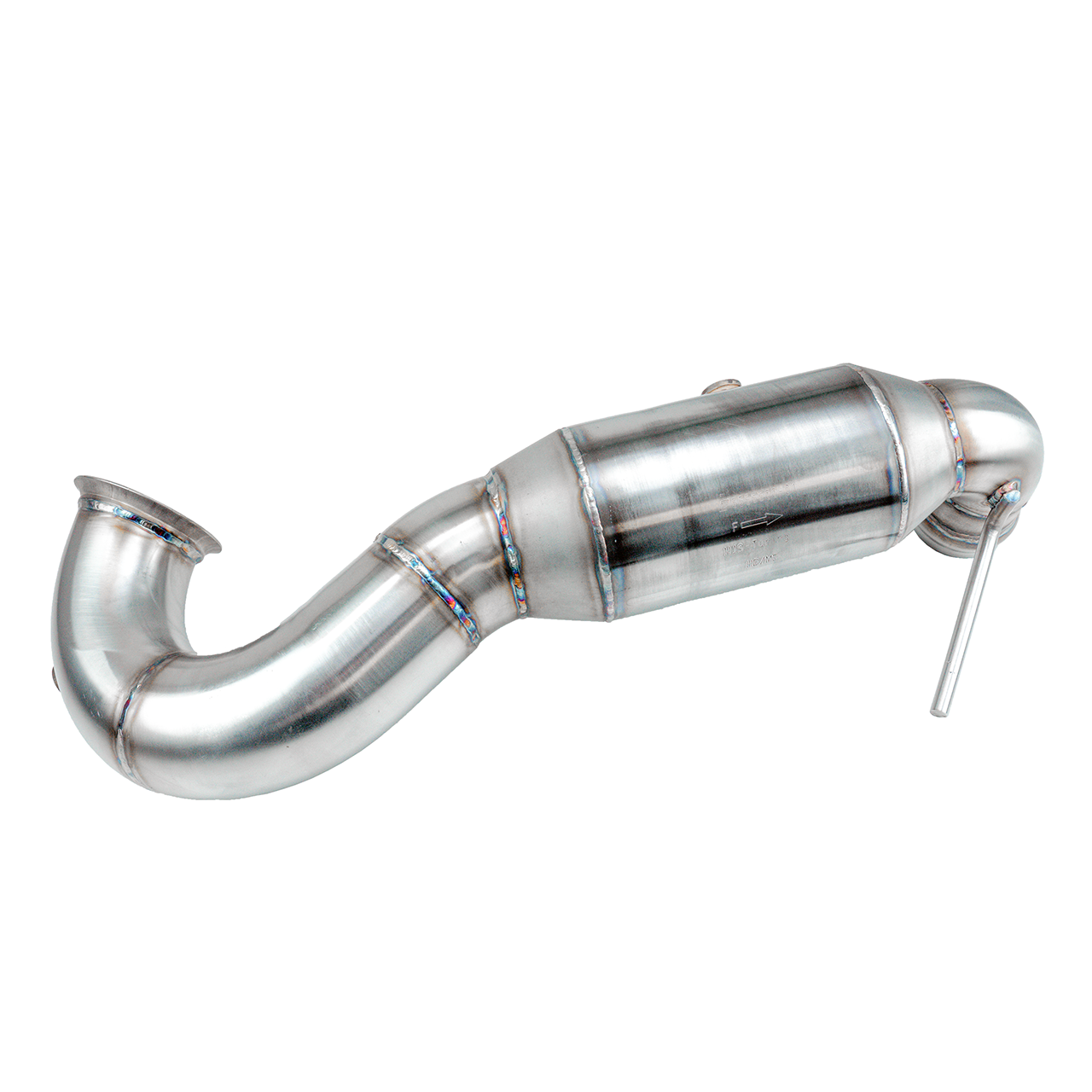 Bull-X Downpipe 3,5" Mercedes A45 W176, CLA45 C117, GLA45 AMG X156 (mit ECE*) Bull-X Downpipe 3,5_ für Mercedes AMG ECE-konform kaufen