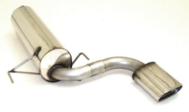 Friedrich Motorsport Sportendschalldämpfer mittig Opel Astra H Caravan  Friedrich Motorsport Endschalldämpfer Opel Astra H kaufen