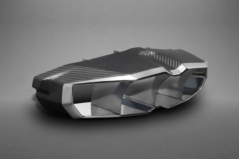 Capristo Carbon Edelstahl Endrohre für Aventador LP700 Bild