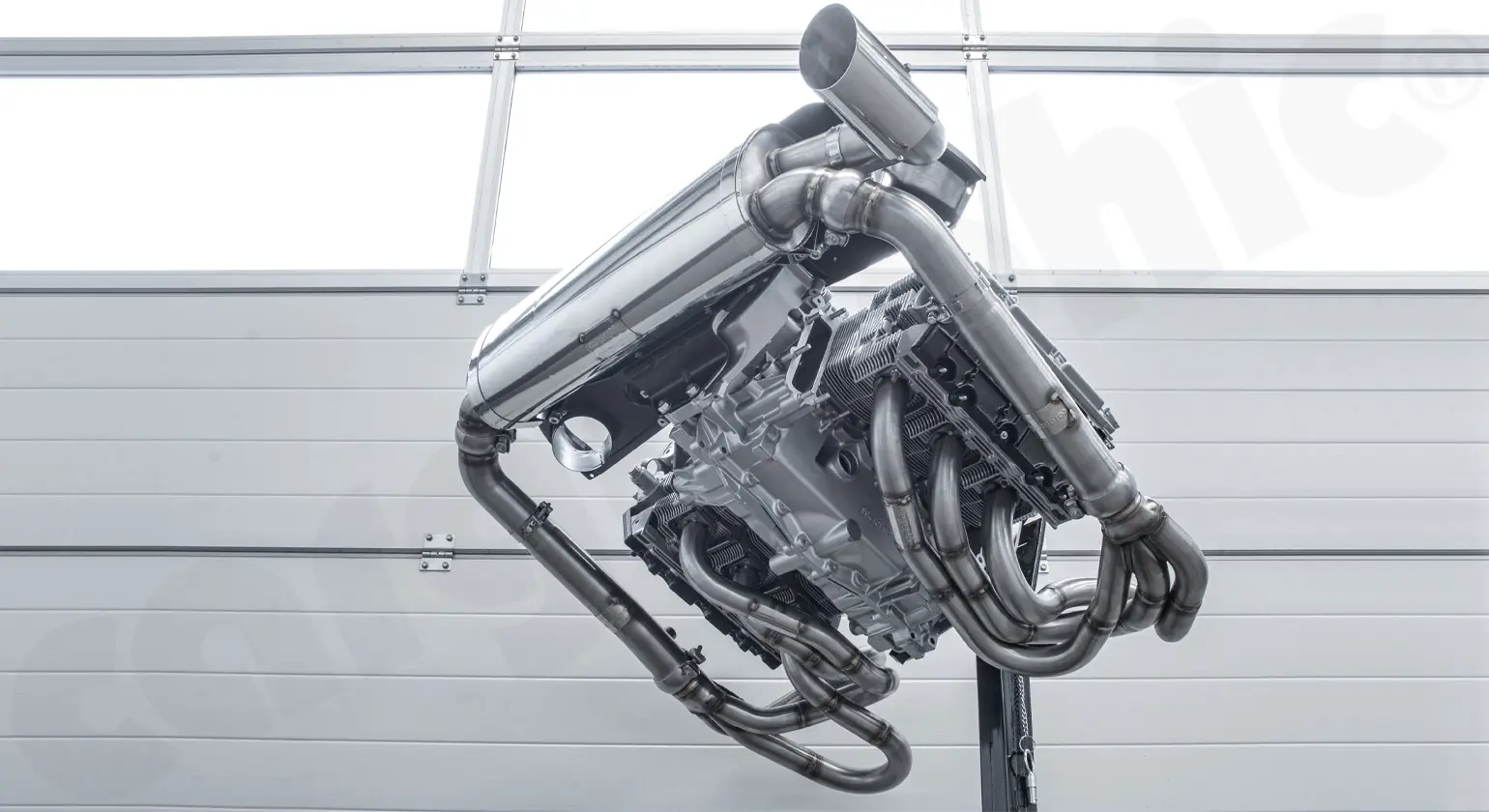 CARGRAPHIC Sportauspuff für Porsche 911 964 Carrera Tuning