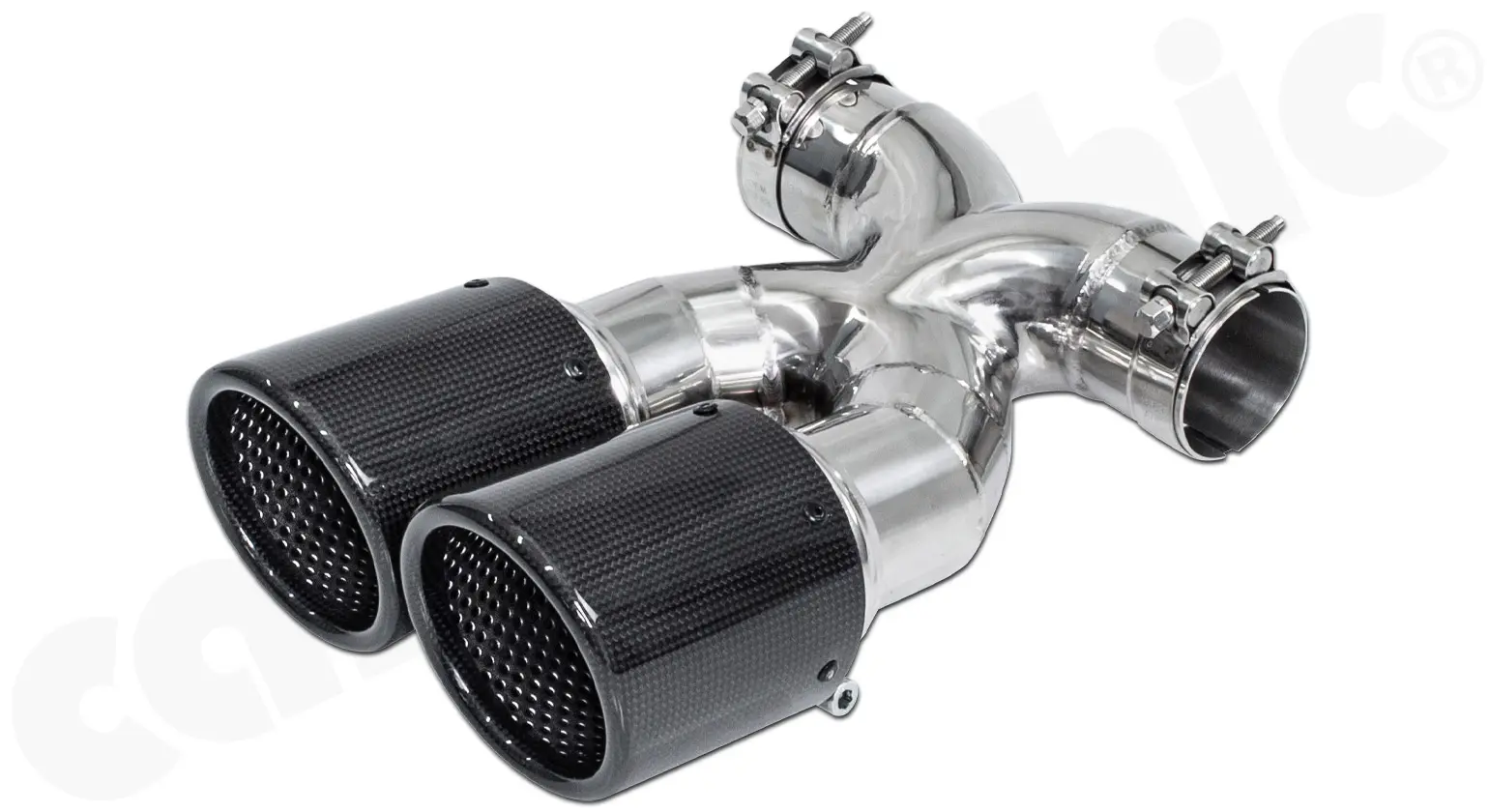 CARGRAPHIC Sport Endrohr für Porsche 718 Foto