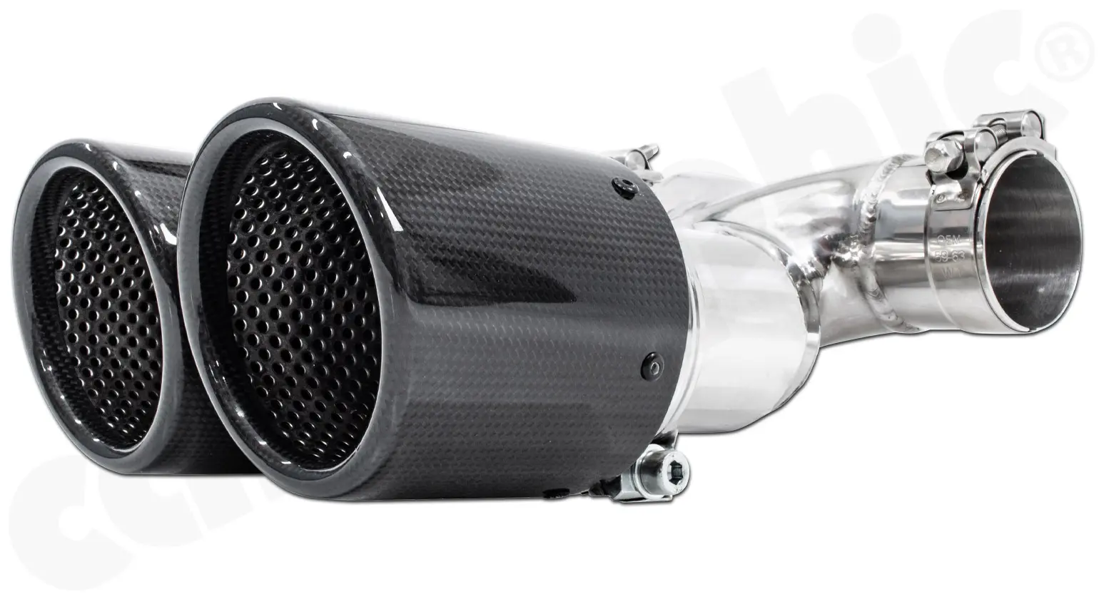 CARGRAPHIC Sport Endrohr für Porsche 718 Bild