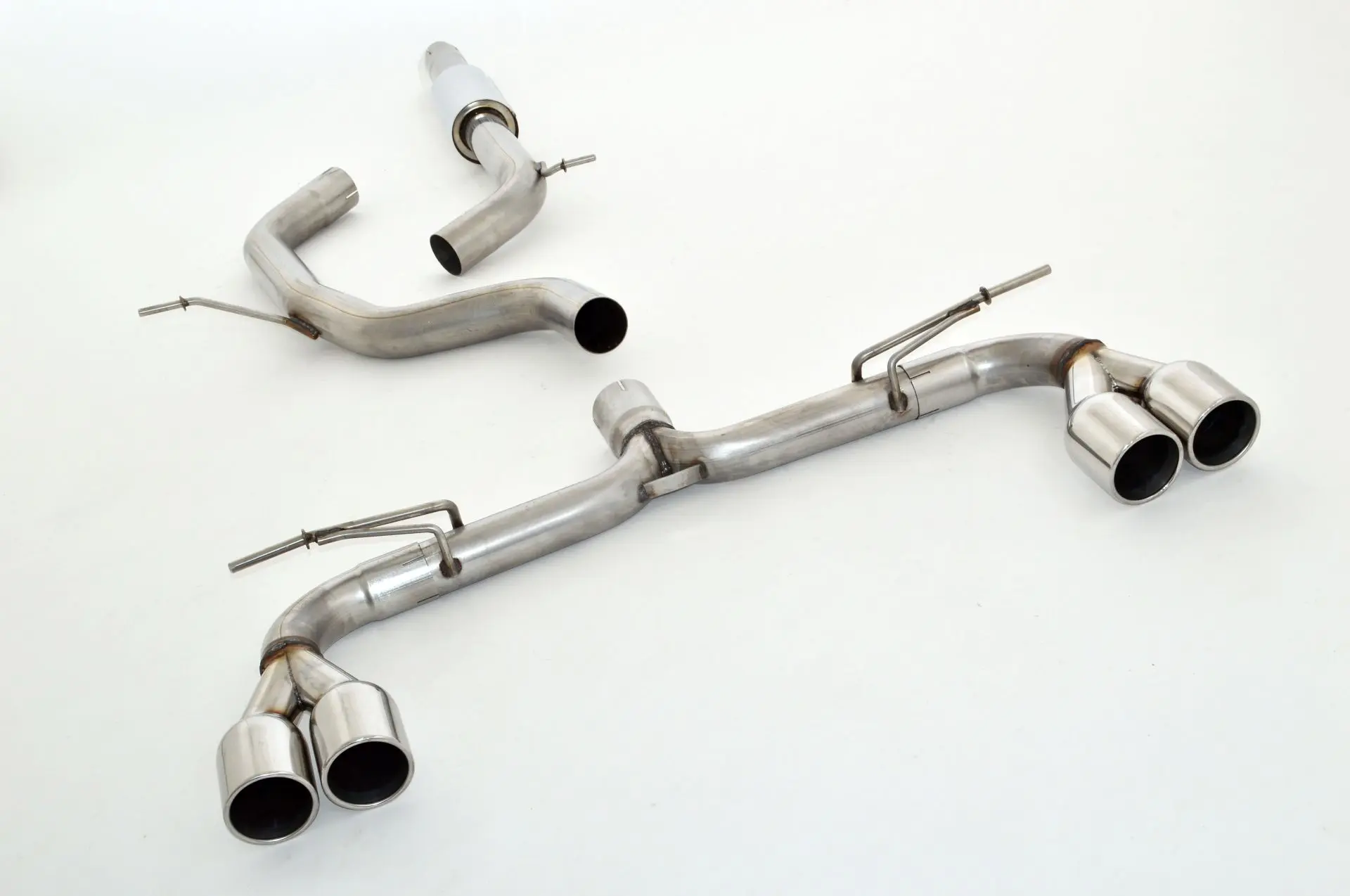 Friedrich Motorsport 76mm Duplex-Anlage Edelstahl