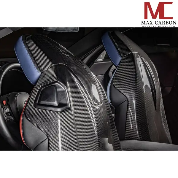Carbon Sitz Blenden passend für BMW M3 G80 G81 X3M X4M F97 F98 M2 G87 M4 G82 G83 M8 F92 F81
