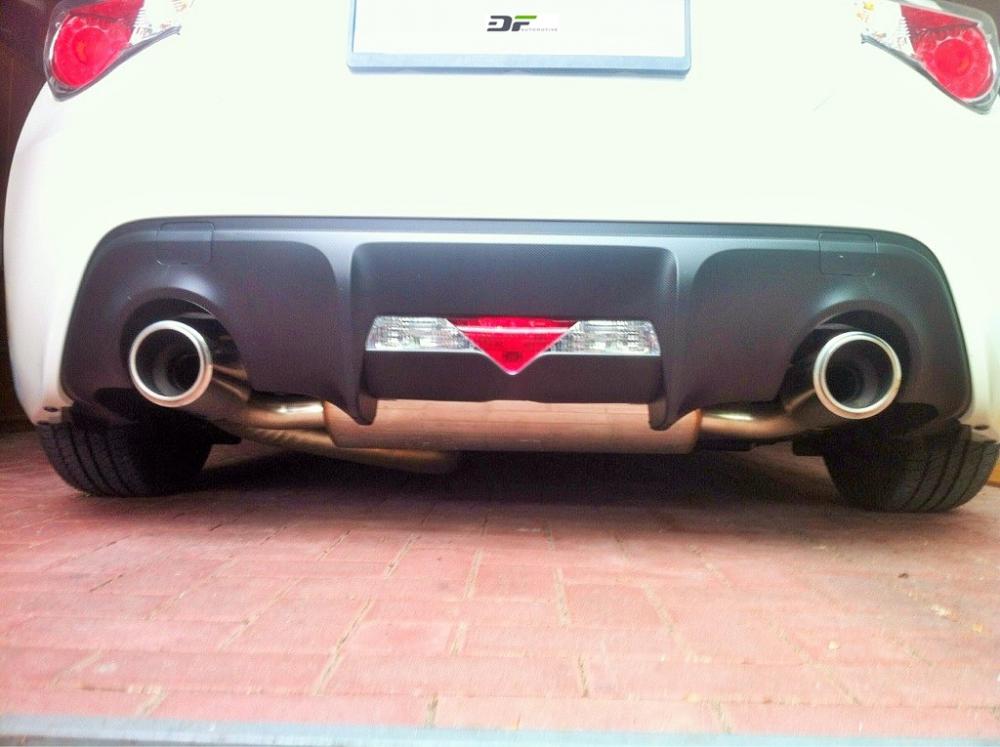 Bastuck Sportauspuff Subaru BRZ 2x 1x54mm 