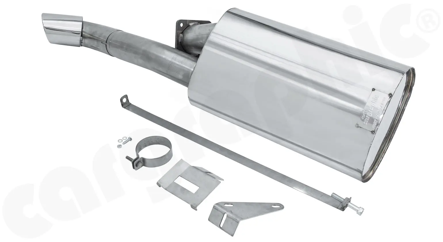 CARGRAPHIC Sport Endschalldämpfer für Porsche 930 Tuning