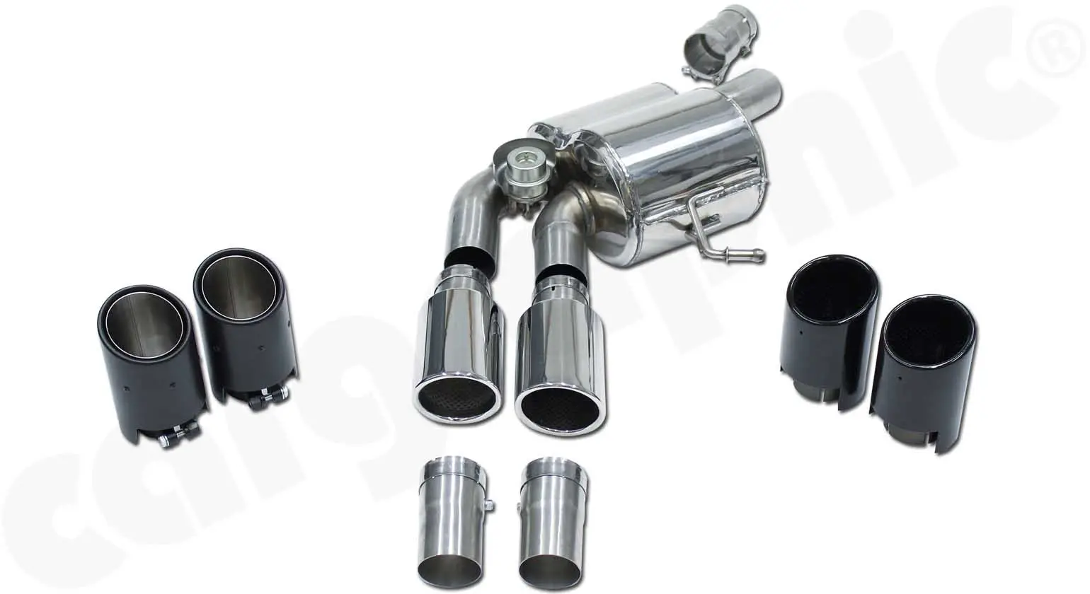 CARGRAPHIC Sportauspuff für Porsche Macan 2,0L Foto