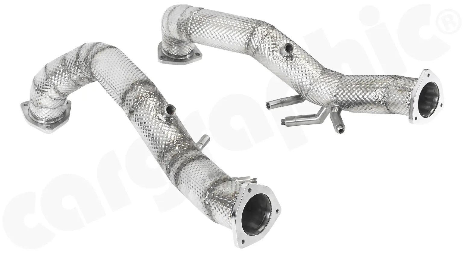 CARGRAPHIC OPF Ersatzrohre für Porsche 718 4,0L Foto