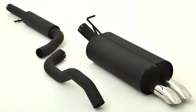 Friedrich Motorsport Gr.A Anlage aluminierter Stahl 