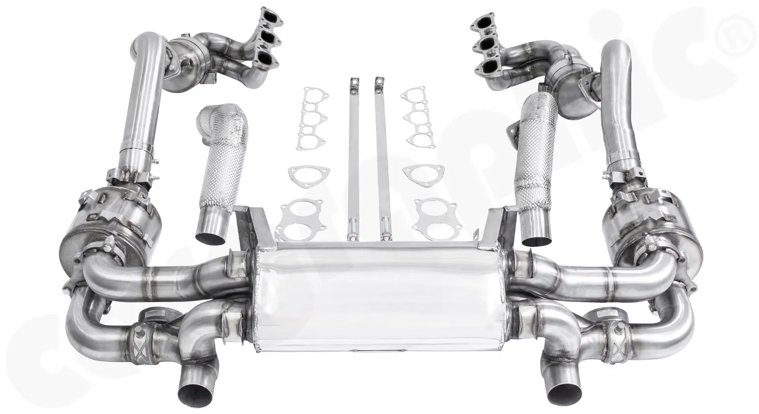 CARGRAPHIC Motorsport Auspuff für Porsche 718 