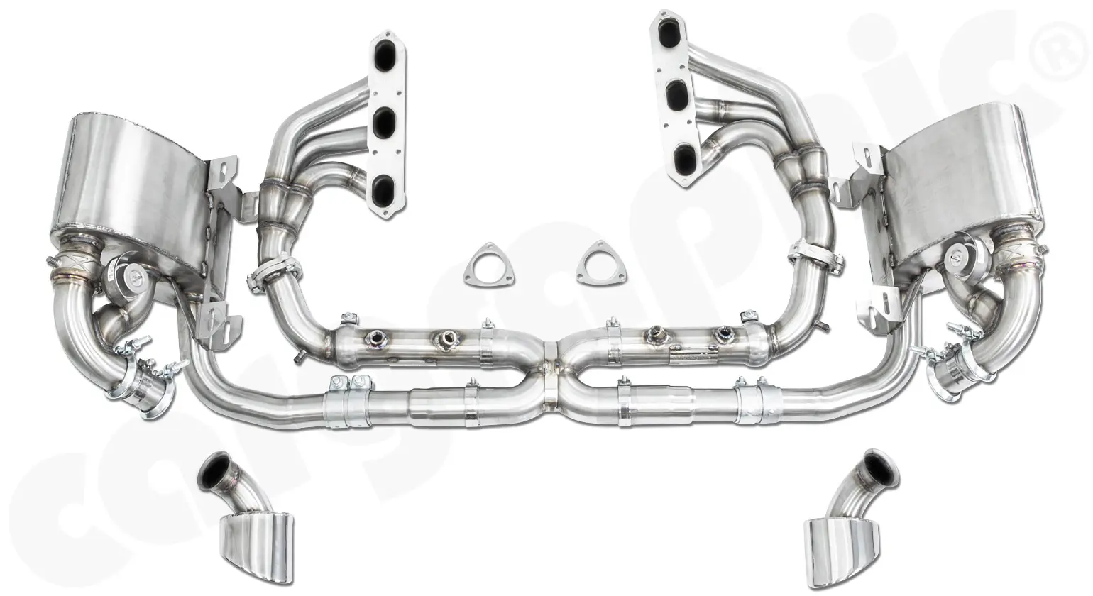 CARGRAPHIC Sportauspuff für Porsche 996 3,4l Carrera Foto