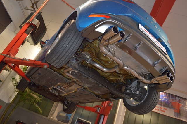 Friedrich Motorsport Gr.A Duplexanlage Seat Leon 5F Foto