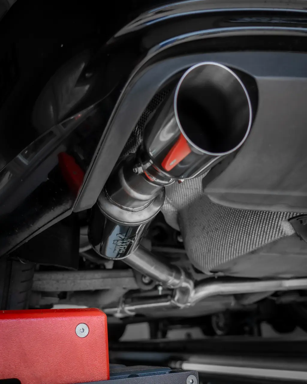 Bull-X ECE Abgasanlage 2,75 Zoll für Audi A4/A5 B8 Bild