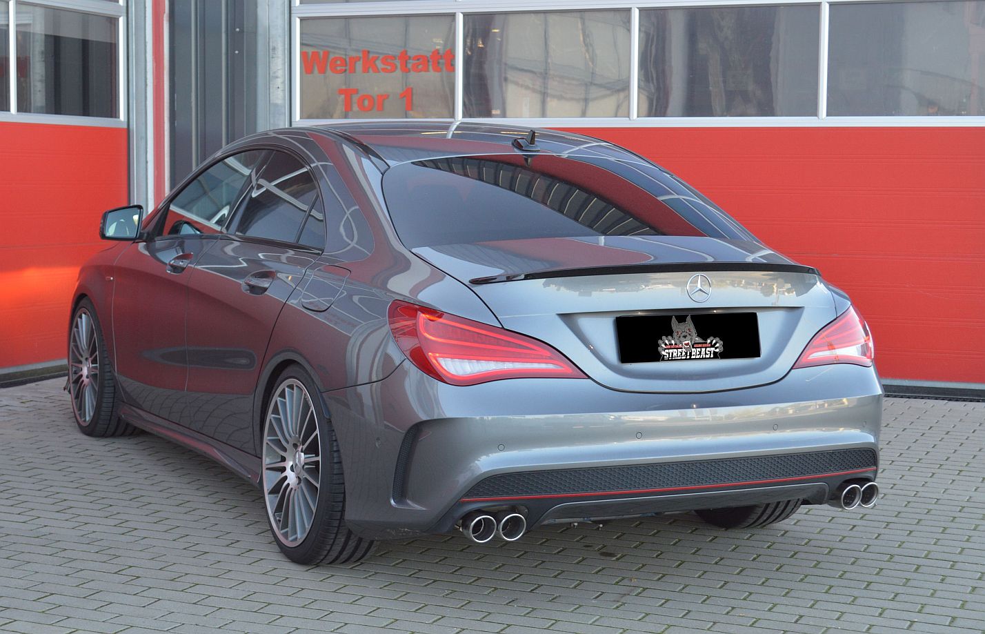 StreetBeast 76mm Duplex-Anlage für Mercedes CLA