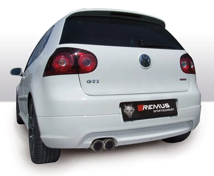 Remus Endschalldämpfer für Golf V/VI mit EG 