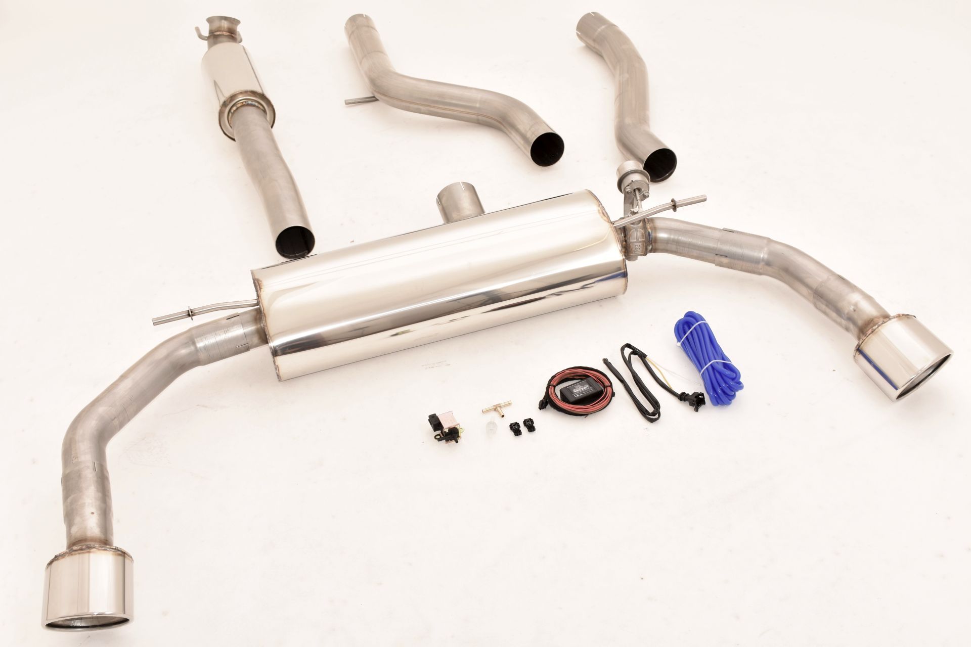 StreetBeast 76mm Duplex-Anlage mit Klappensteuerung, Mercedes W176 A-Klasse  StreetBeast 76mm Duplex fĂĽr Mercedes W176 A-Klasse kaufen