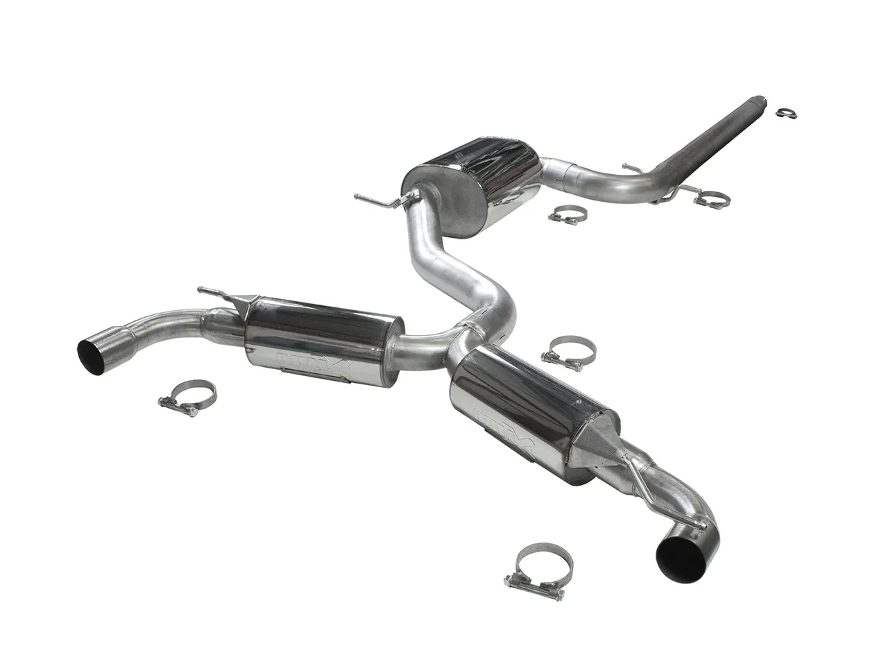 Bull-X ECE Abgasanlage 3 Zoll MQB 1.8-2.0 TSI günstig