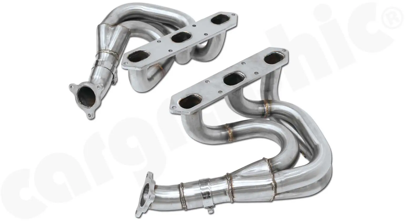 CARGRAPHIC Fächerkrümmer für Porsche 986 Boxster Tuning