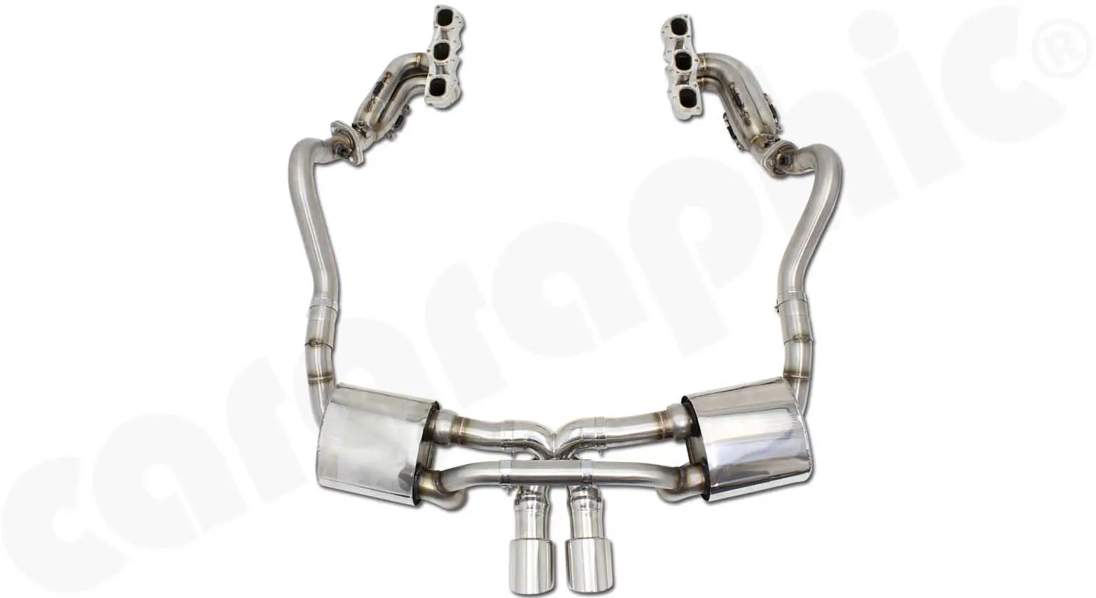 CARGRAPHIC Abgasanlage für Porsche 981 