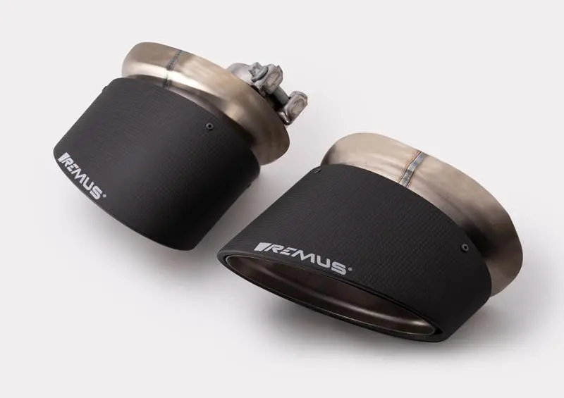 Remus Komplettanlage mittig mit Klappen TuningBild