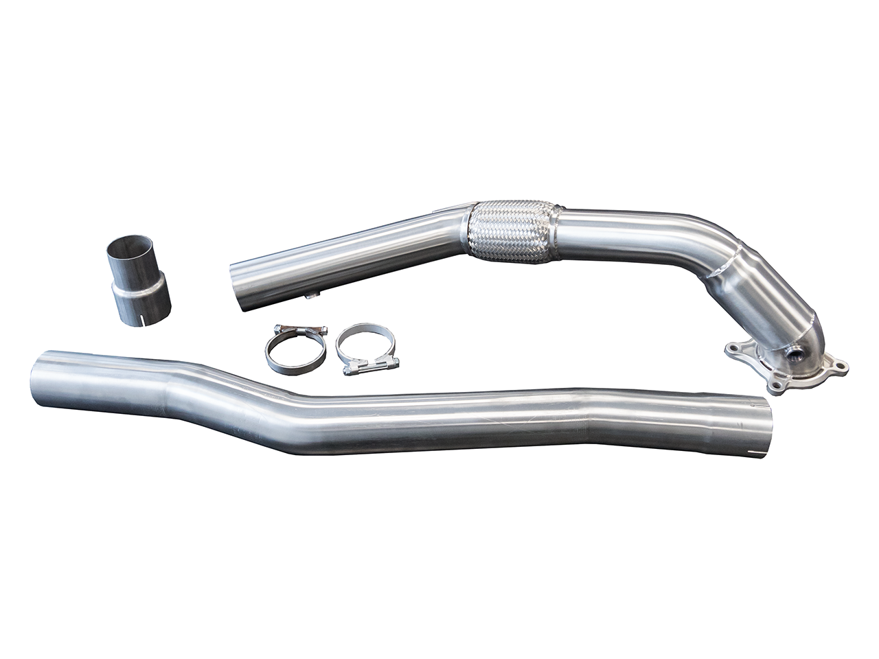 Bull-X Downpipe VAG 1.8-2.0 T(F)SI mit ECE Foto