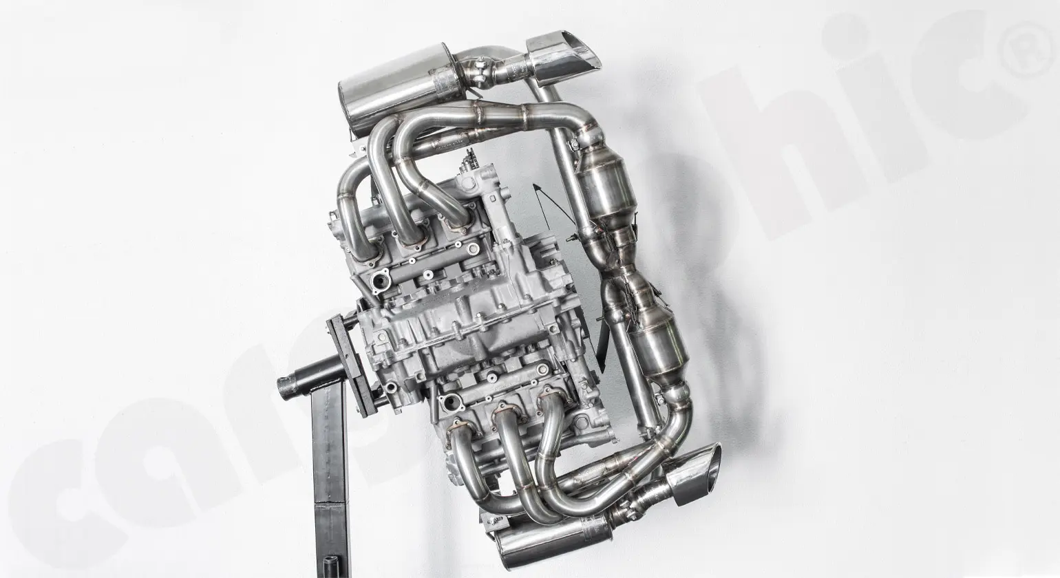 CARGRAPHIC R-Sportabgasanlage für Porsche 996.2 GT3 Informationen